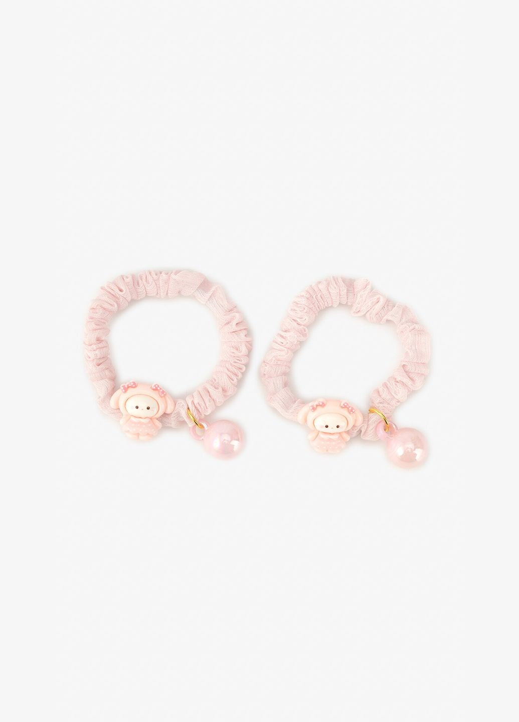 Резинка з прикрасами 2шт для дівчинки 4048A-25 shop (2000999180217) Polin (339041896)