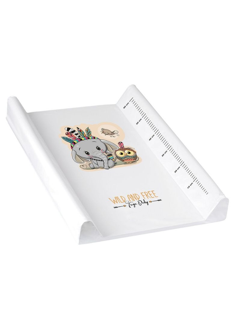 Коврик для пеленки, WILD&FREE LITTLE ELEPHANT 50х70 см, white Tega Baby (341321518)