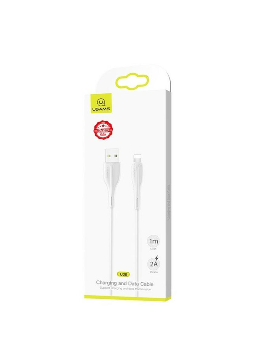 Кабель Lightning Charging and Data Cable 1m White (SJ371USB02) USAMS US-SJ371 U38 (345113847)