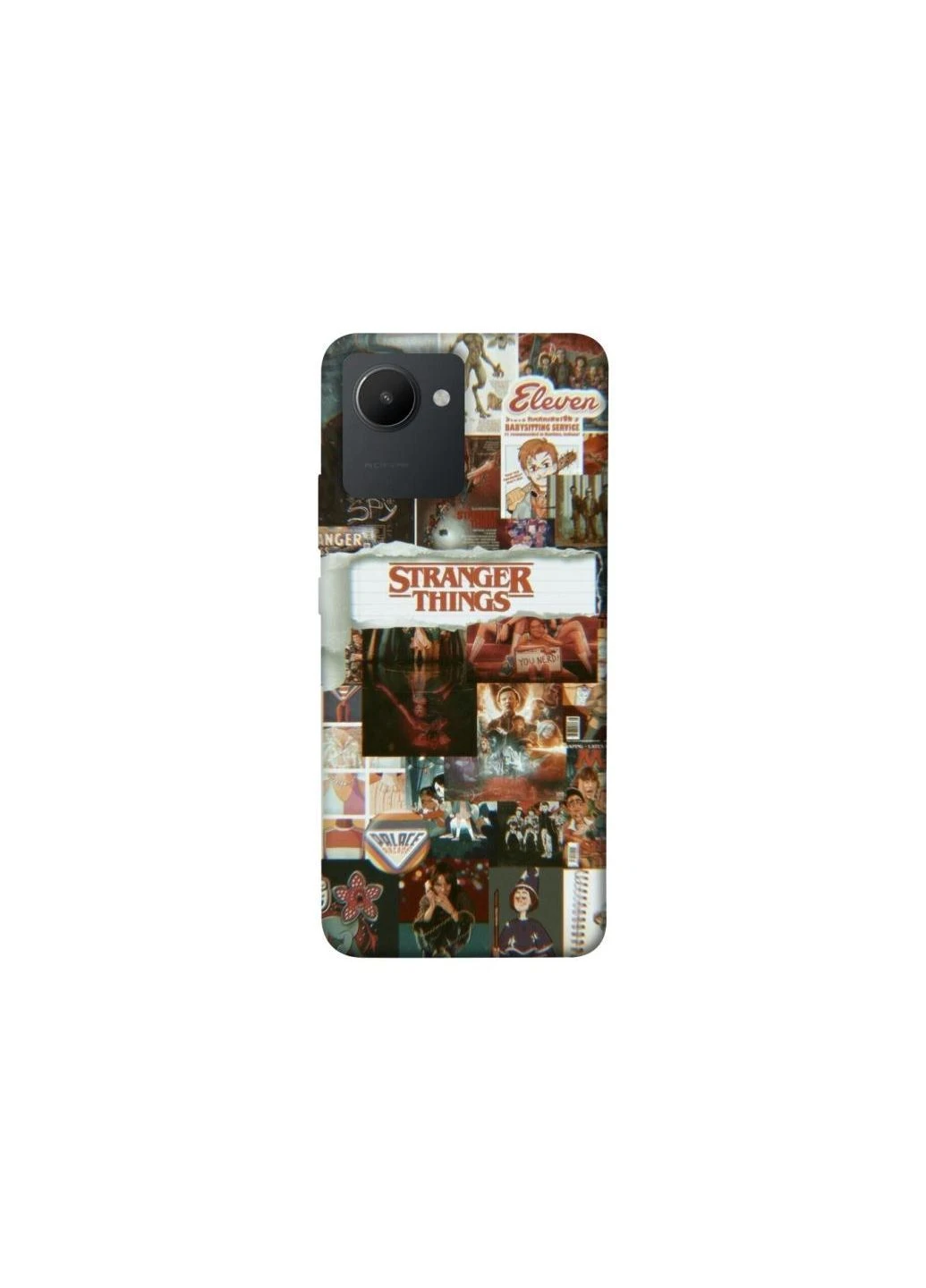 Чехол на Realme C30 Stranger Things ver.22 Frontalka (376231856)