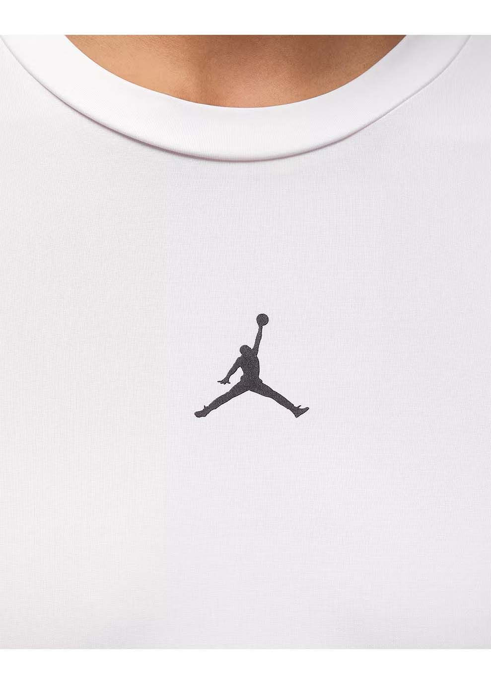 Чоловічий Лонгслів M DF SPRT LS BASELAYER Білий Jordan білий
