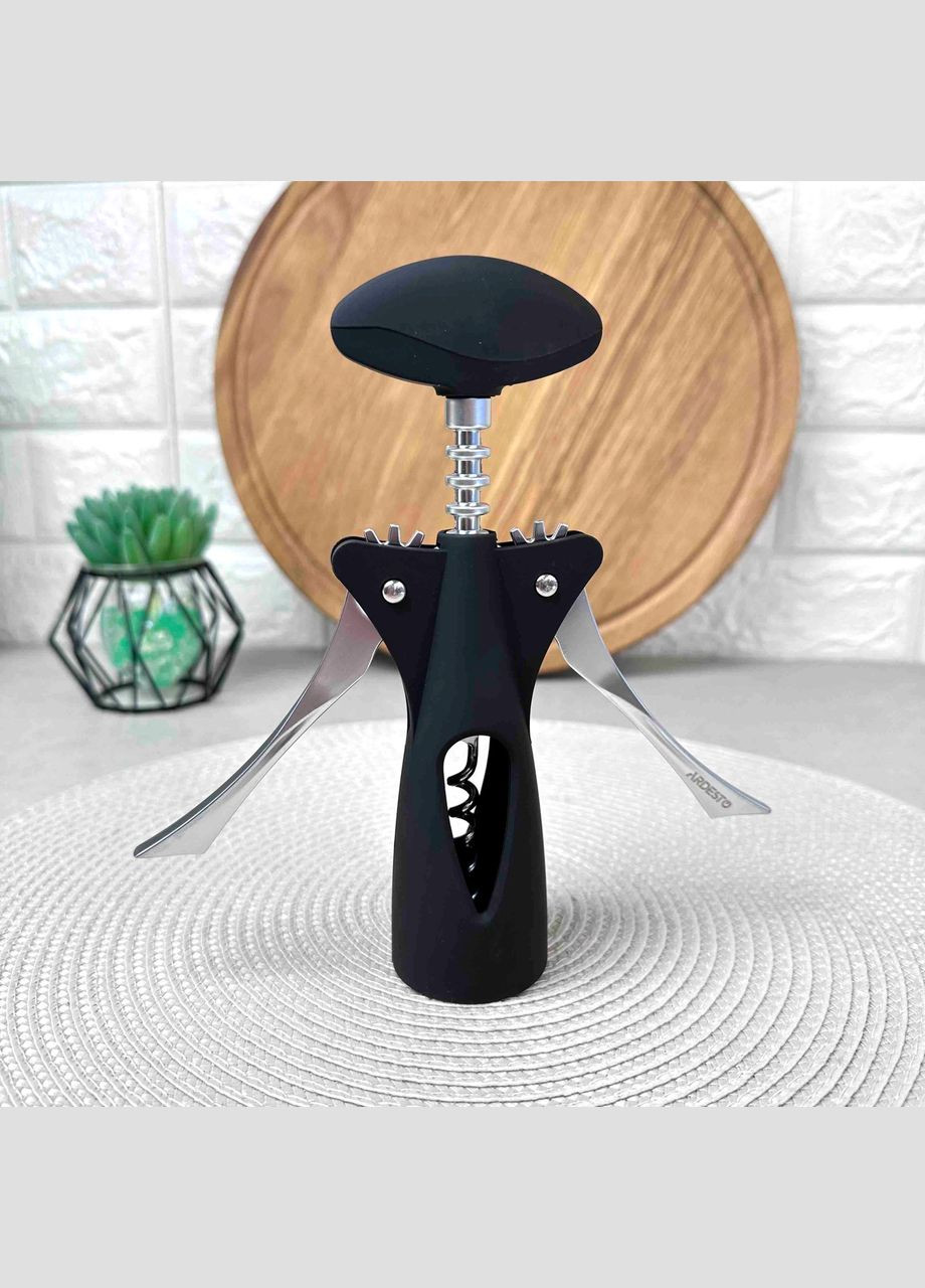 Штопор Black Mars из цинкового сплава,, 195 мм, современный дизайн Ardesto (303212717)