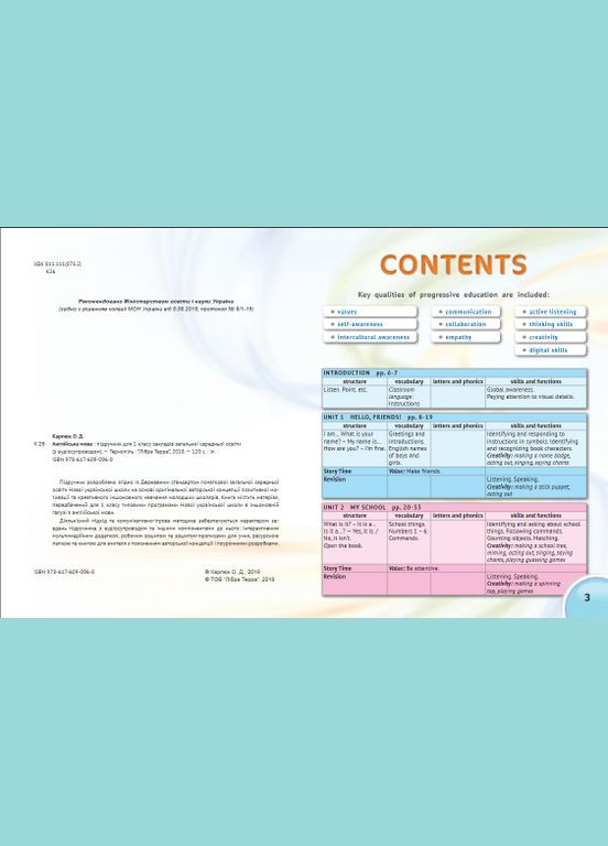 Англійська мова 1 клас Карпюк Оксана Підручник English with Smiling Sam Oksana karpyuk Либра Терра Лібра Терра (334729133)