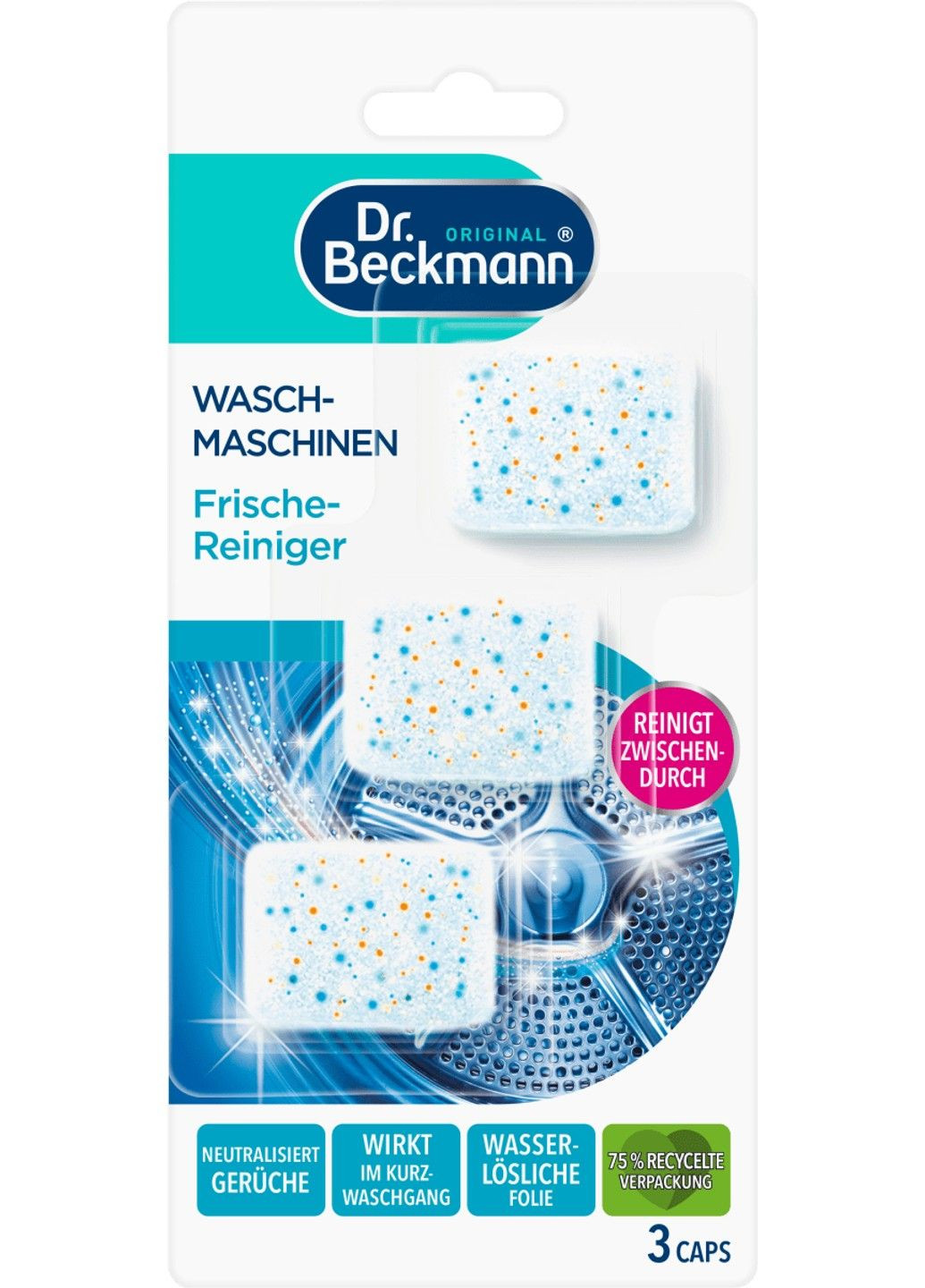 Таблетки для чищення пральних машин 3х20 г Dr. Beckmann (294063883)
