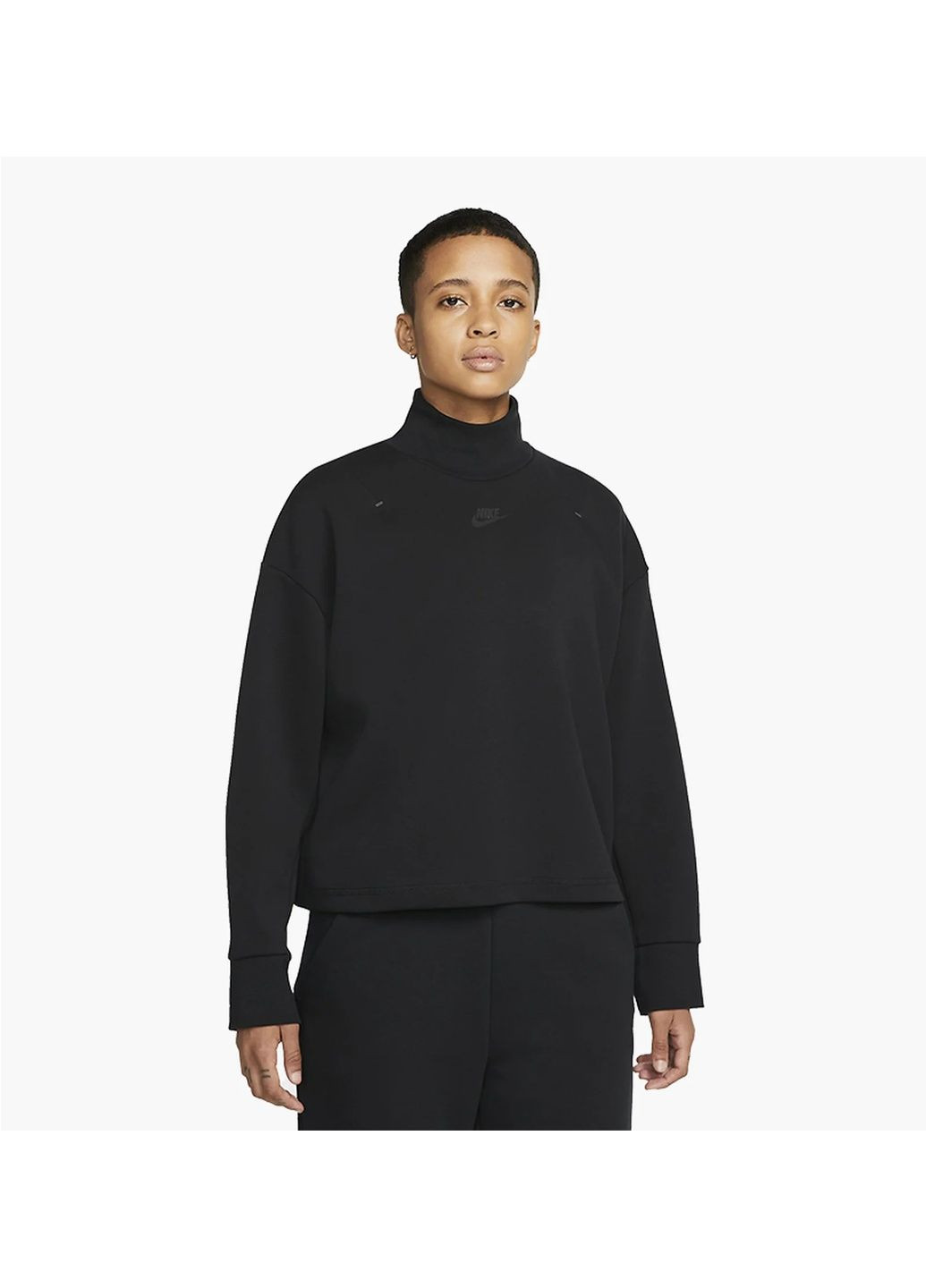 Свитшот женский Sportswear Tech Fleece Black Nike (365962135)