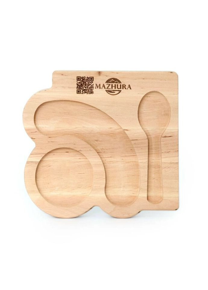 Дошка сервірувальна MZ-728430 21х19,5 см бежева Mazhura (324443218)