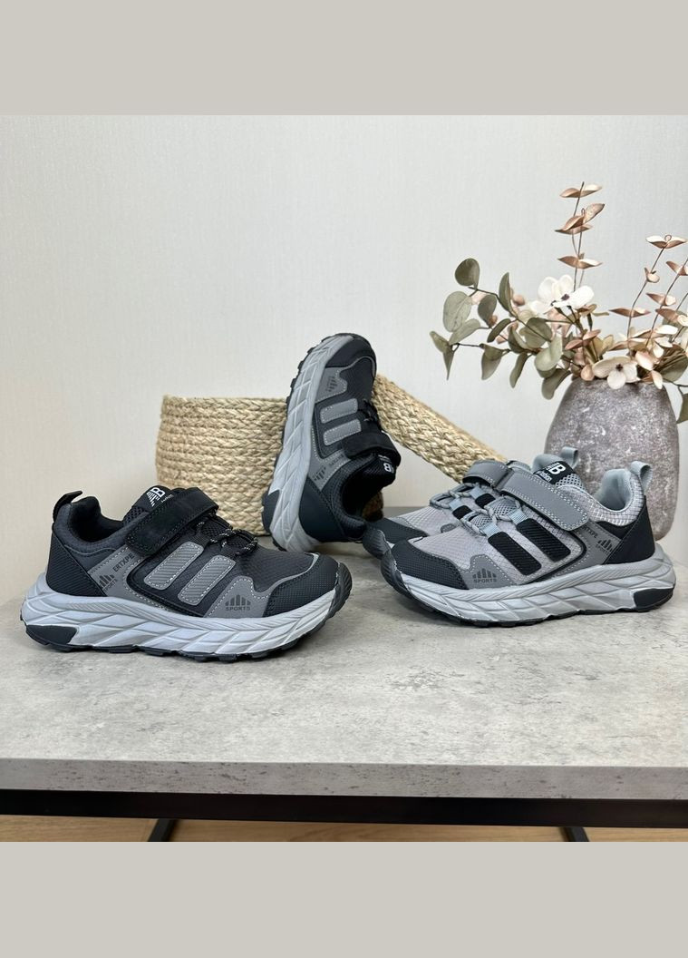 Сірі всесезон кросівки для хлопців із нової осінньої колекції тм Jong Golf