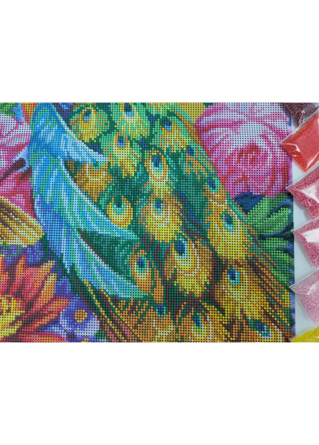 НАБОР ARHIBIS 828 Райские павлины, набор для вышивания бисером картины Dana (369666226)