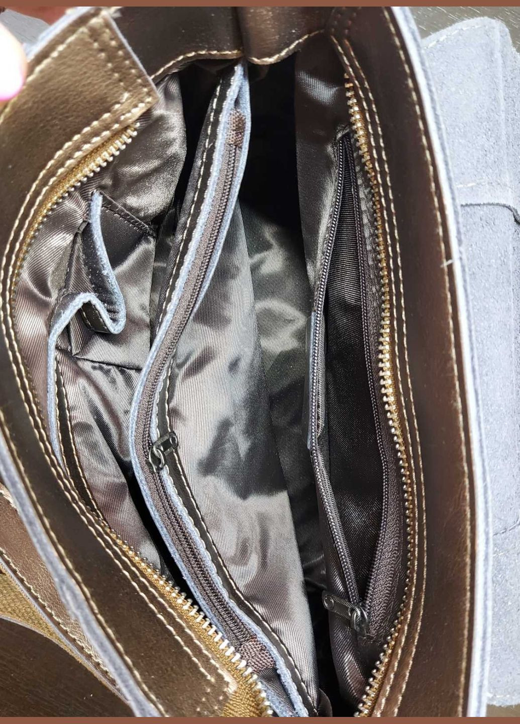 Сумка кожаная лазерное напыление 26х16х10 см No Brand (333337812)