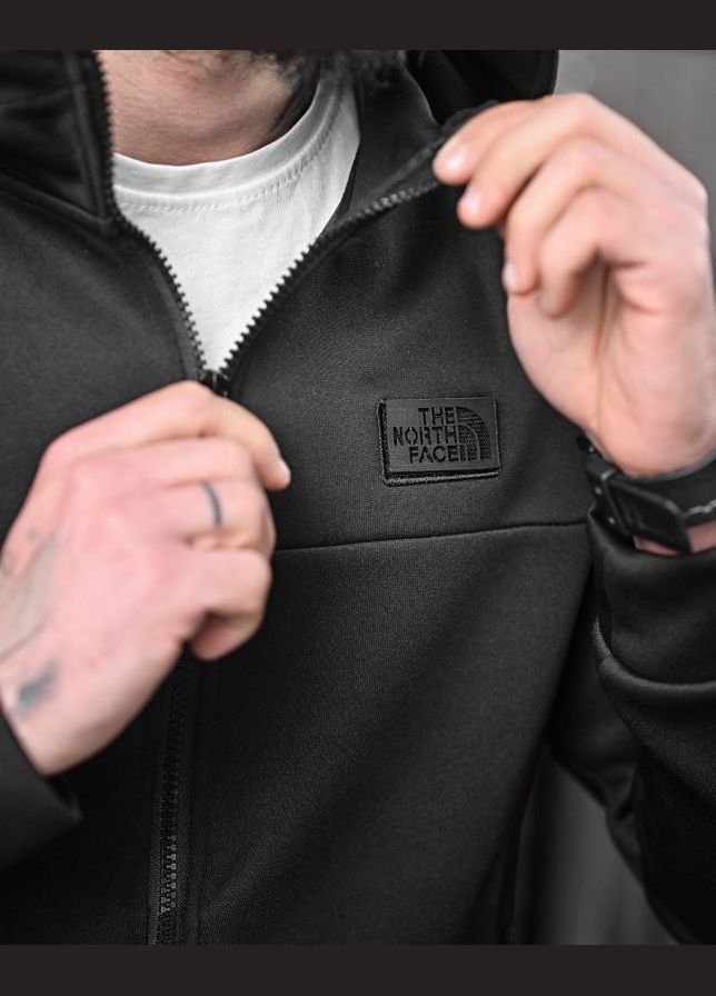Стильний чоловічий спортивний костюм The North Face чорний Freedom (324560574)