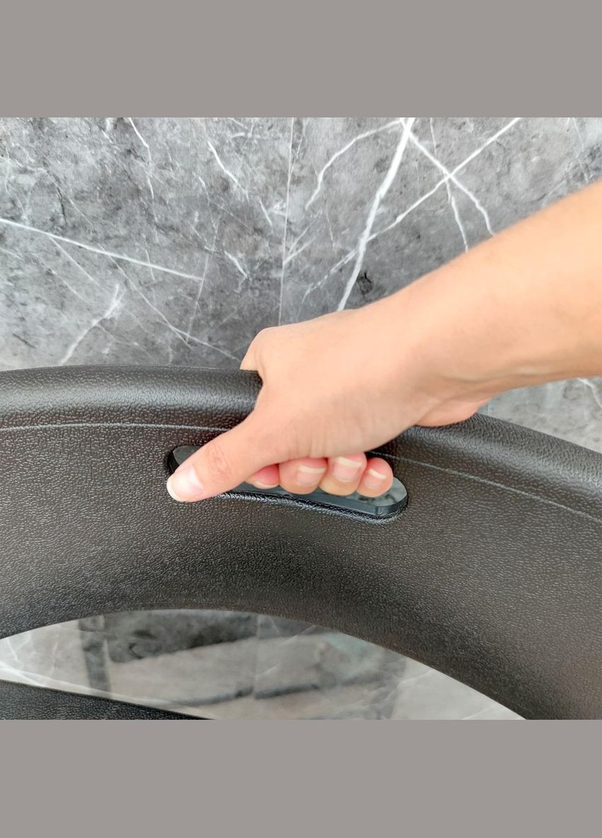 Складаний стілець для саду/кухні/кафе/тераси 46*52*79 см чорний Sticker Wall (300241912)