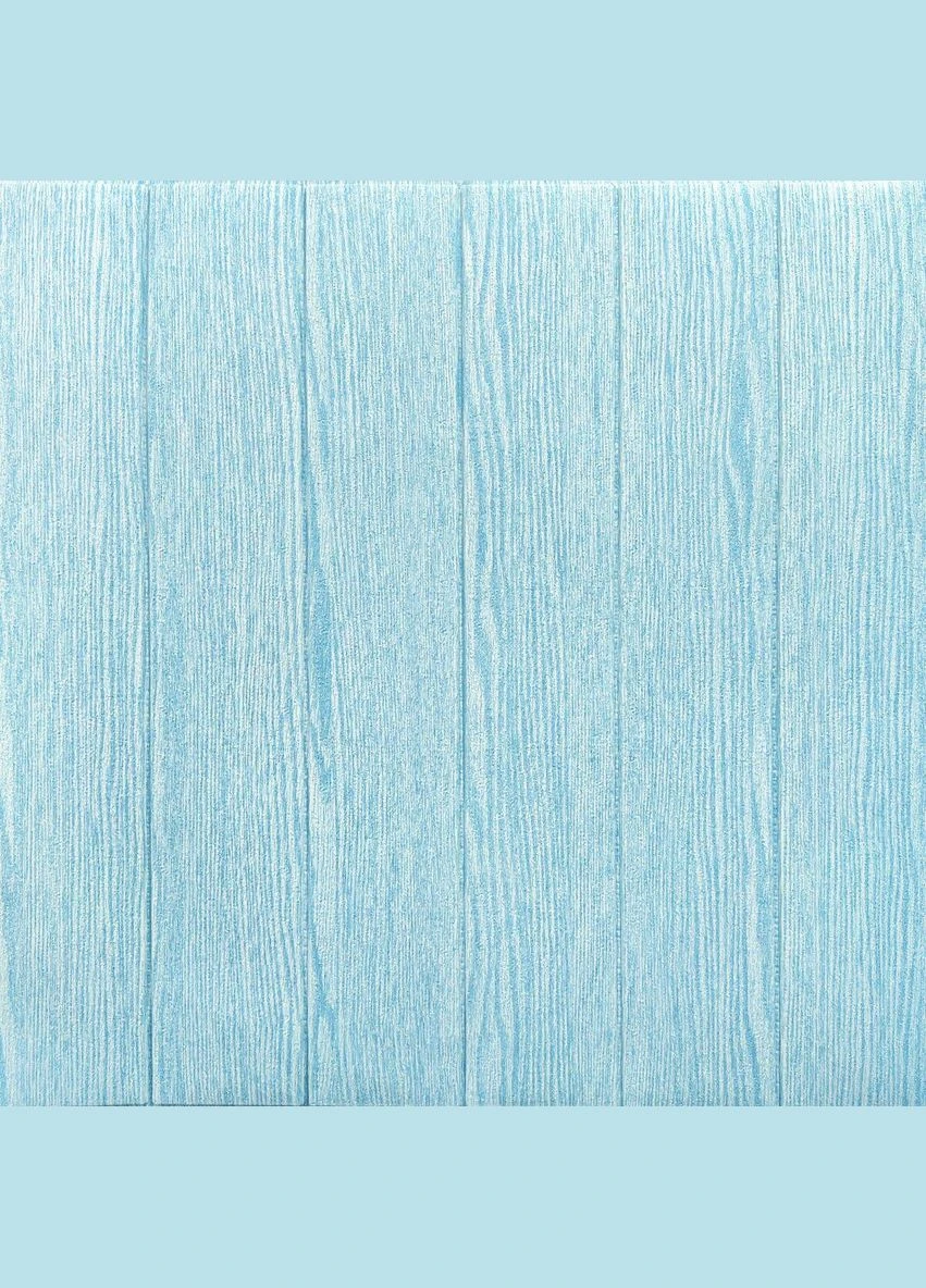 Самоклеюча 3D панель 700х700х4мм Блакитне дерево (93) SW-00001338 Sticker Wall (329898167)