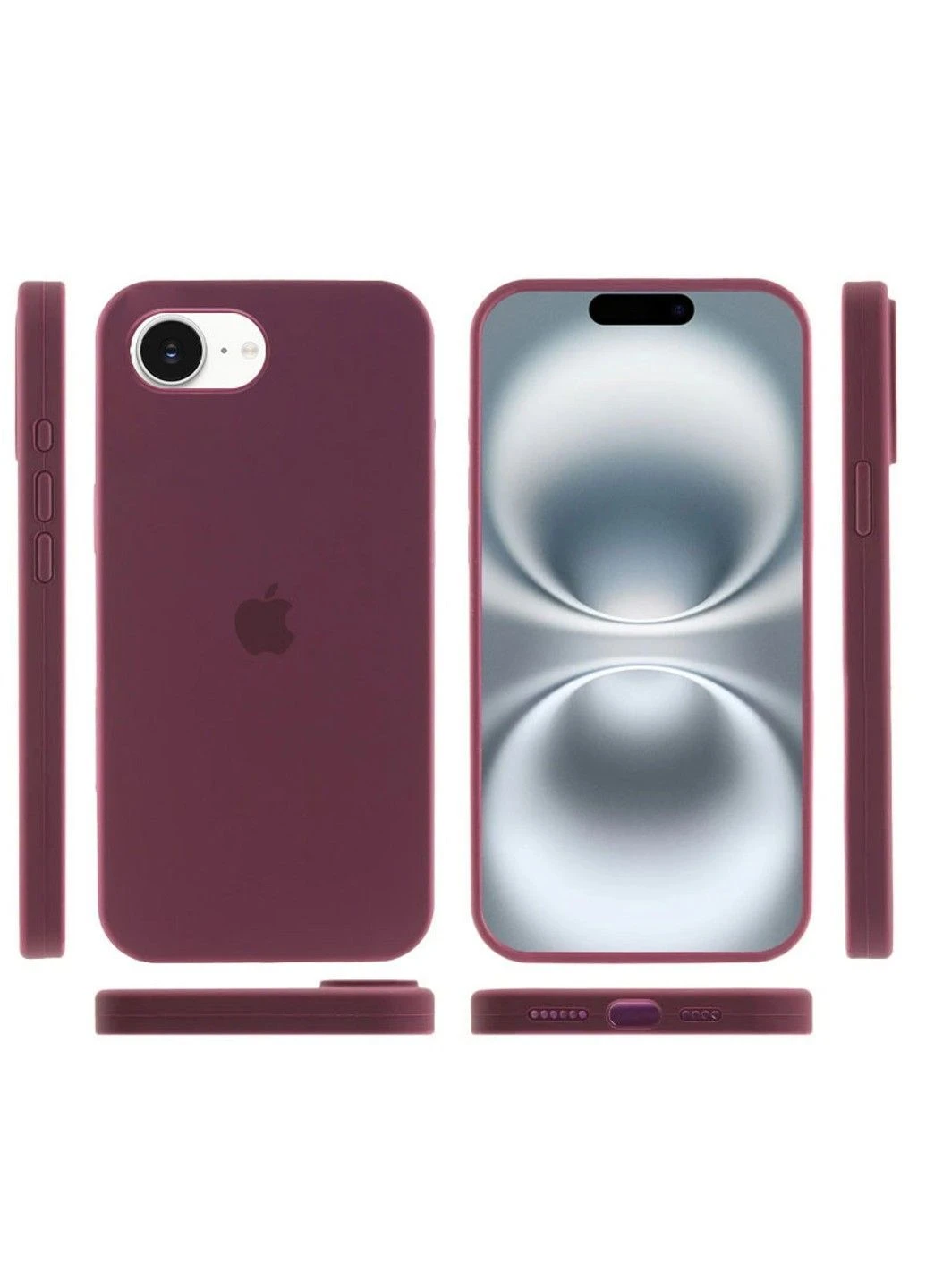 Чехол Silicone Case Full Protective (AA) для Apple iPhone 16e (6.1") Epik (389597019)