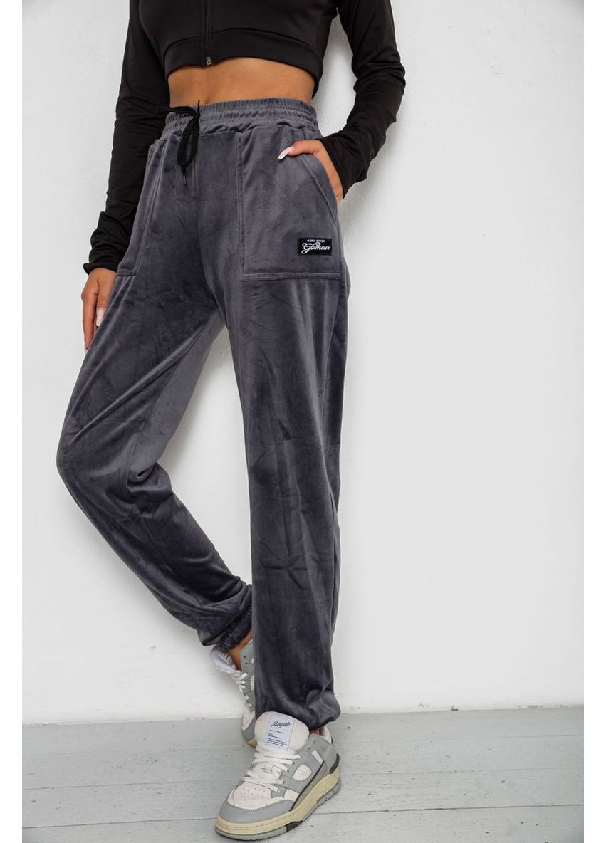 Спортивные штаны велюровые женские на флисе Ager 238R58649 (357234403)