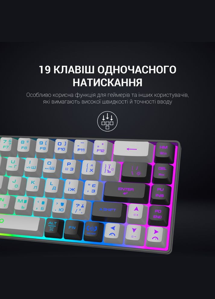 Клавіатура GK935 GAMEPRO (306581060)