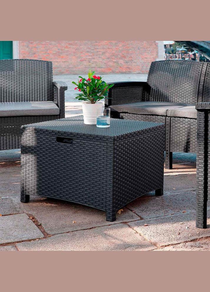 Набір садових меблів Venezia 3, графіт Bica (329407776)