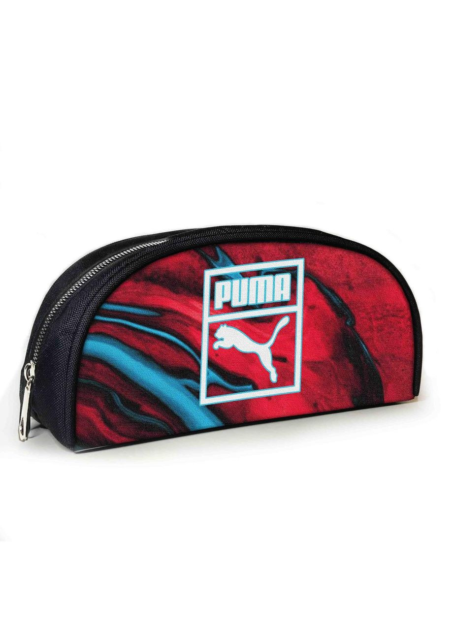 Пенал шкільний з принтом Puma 23х10х8 см з принтом для хлопчика (3851) No Brand (364822986)