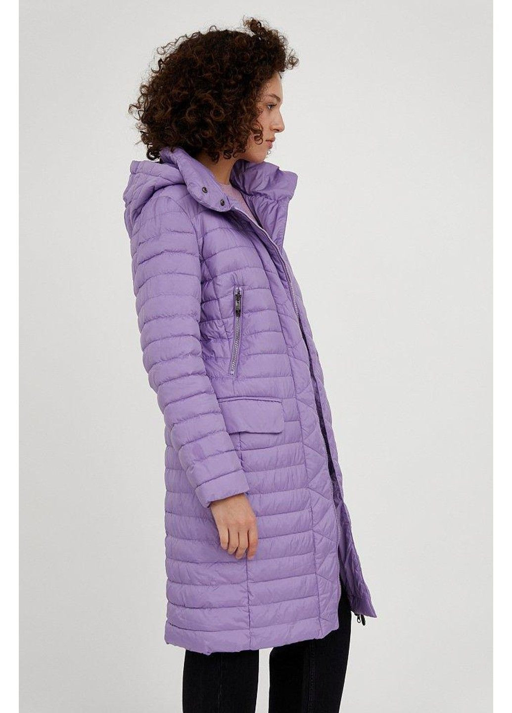 Фиолетовая демисезонная куртка a20-12007-814 Finn Flare