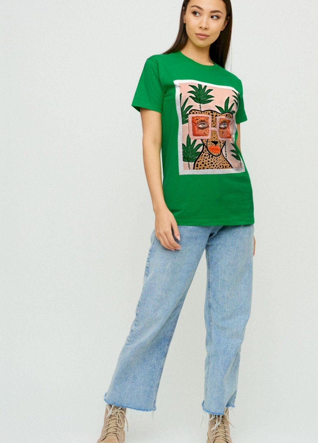 Футболка Boyfriend / air print / YAPPI - (225426155)