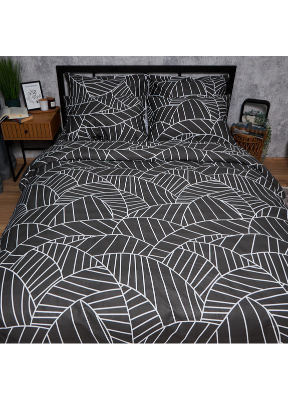 Комплект постельного белья Satin Elit «» King Size 220x240 наволочки 4х70х70 (MS-820008439) Moon&Star Minimal Chic (356113235)