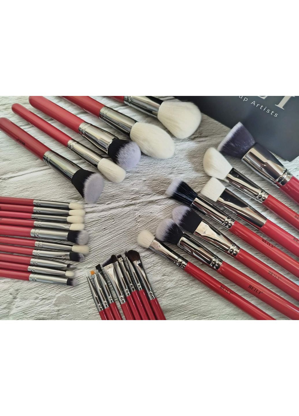 Кисті для макіяжу, набір 30 шт, професійні, м'які Beili (360898460)