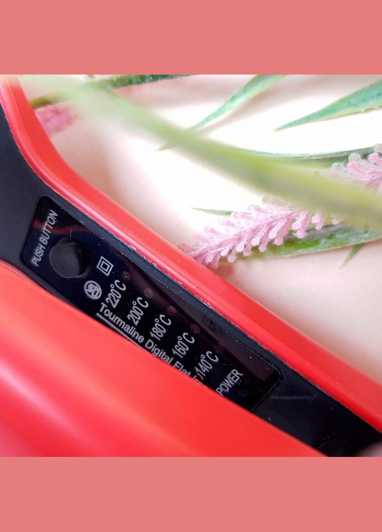 Профессиональный утюг выпрямитель с керамическим покрытием и регулятором температуры PM1226 Pro Promotec (306716575)