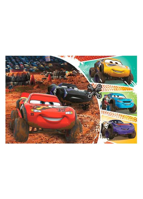 Пазл Молния МакКуин и друзья 60 деталей (17327) Trefl (367060943)