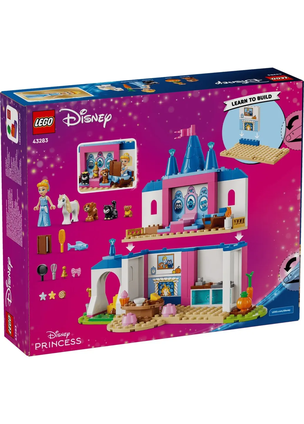 Конструктор Disney Princess Замок Попелюшки та її друзів-тварин (43283) No Brand (408240093)