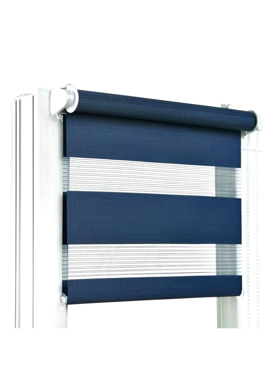 Ролети День Ніч Жалюзі Рулонна штора День-Ніч Синя 1050 No Brand (340669321)