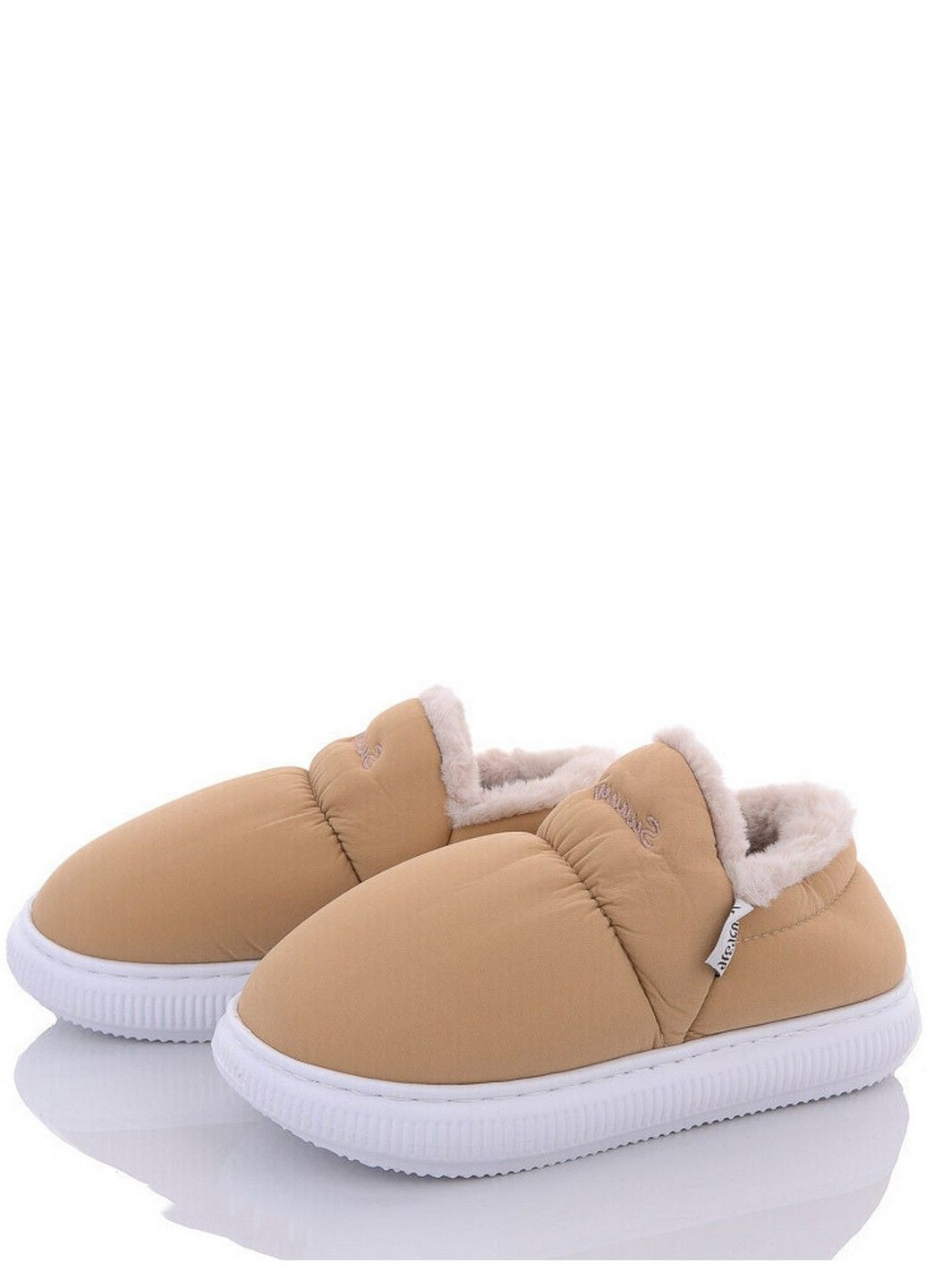 Бежевые комнатные тапочки m5822-5 Luck Line