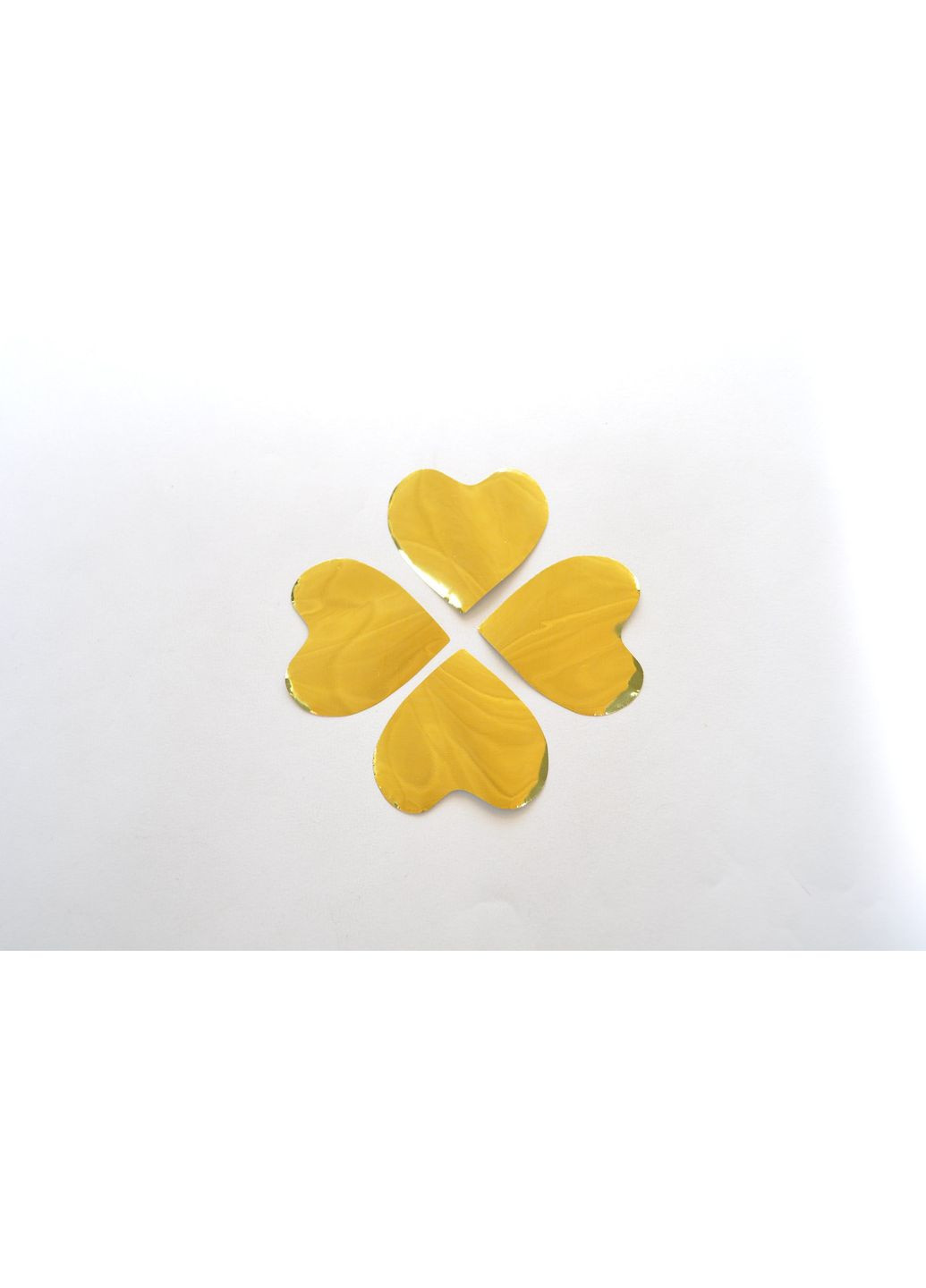 Сердца золотые двусторонние No Brand (368969825)