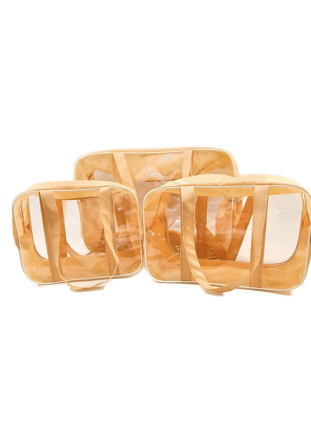 Набор из 3 сумок в роддом S + M + XXL Плюс бежевый EcoNova (322793204)