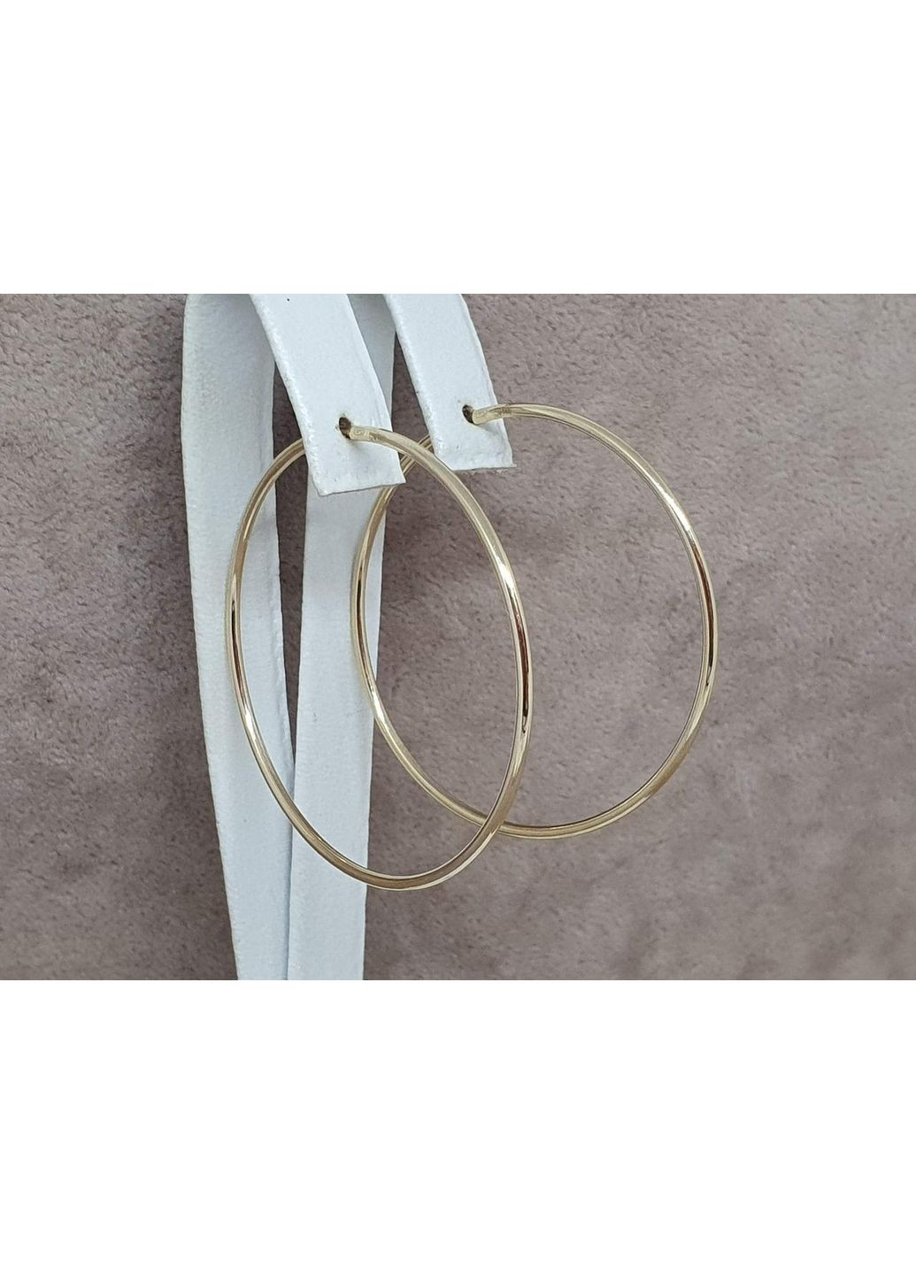 Золотые серьги-колца. 460004М Tango (362947013)