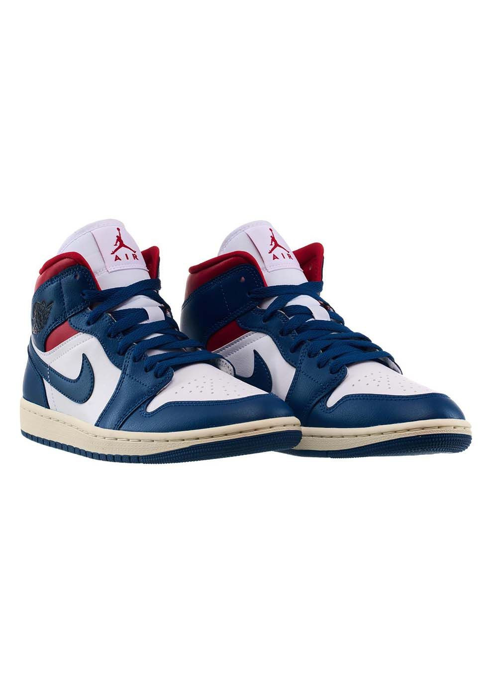 Жіночі Кросівки 1 MID Різнокольоровий Jordan комбіновані демісезони (367188036)