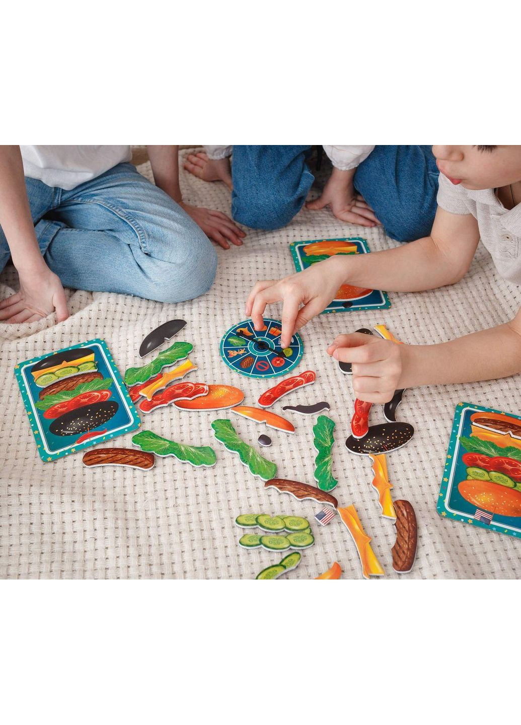 Настольная магнитная игра "Бургер" рус Vladi (368771554)