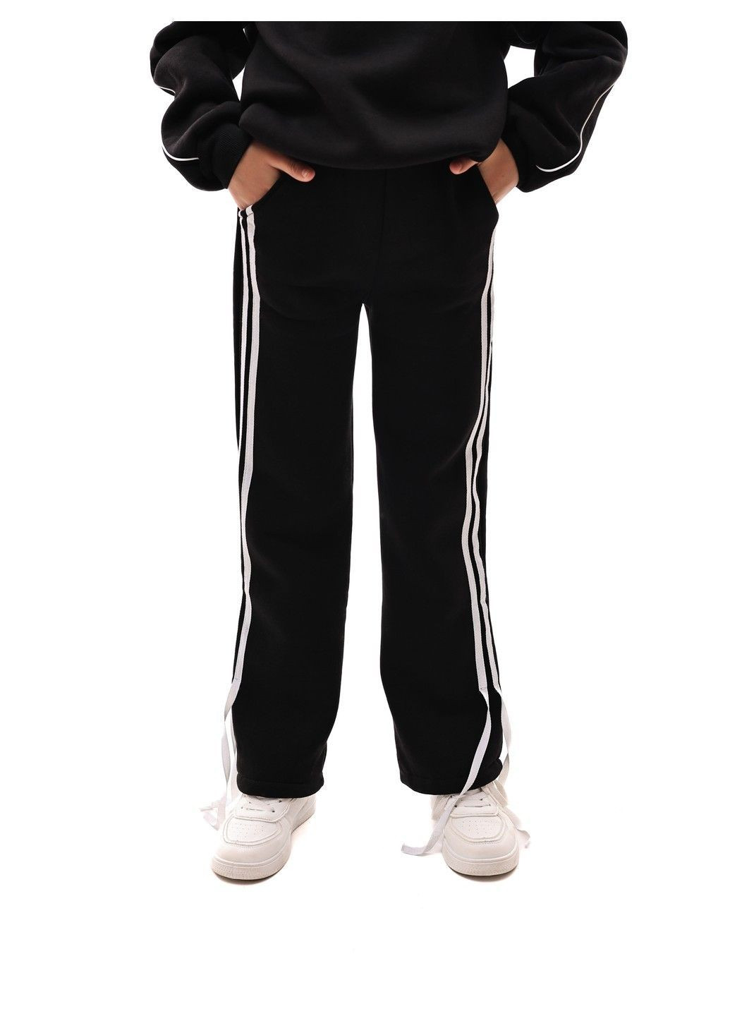 Черные зимние брюки Шарм