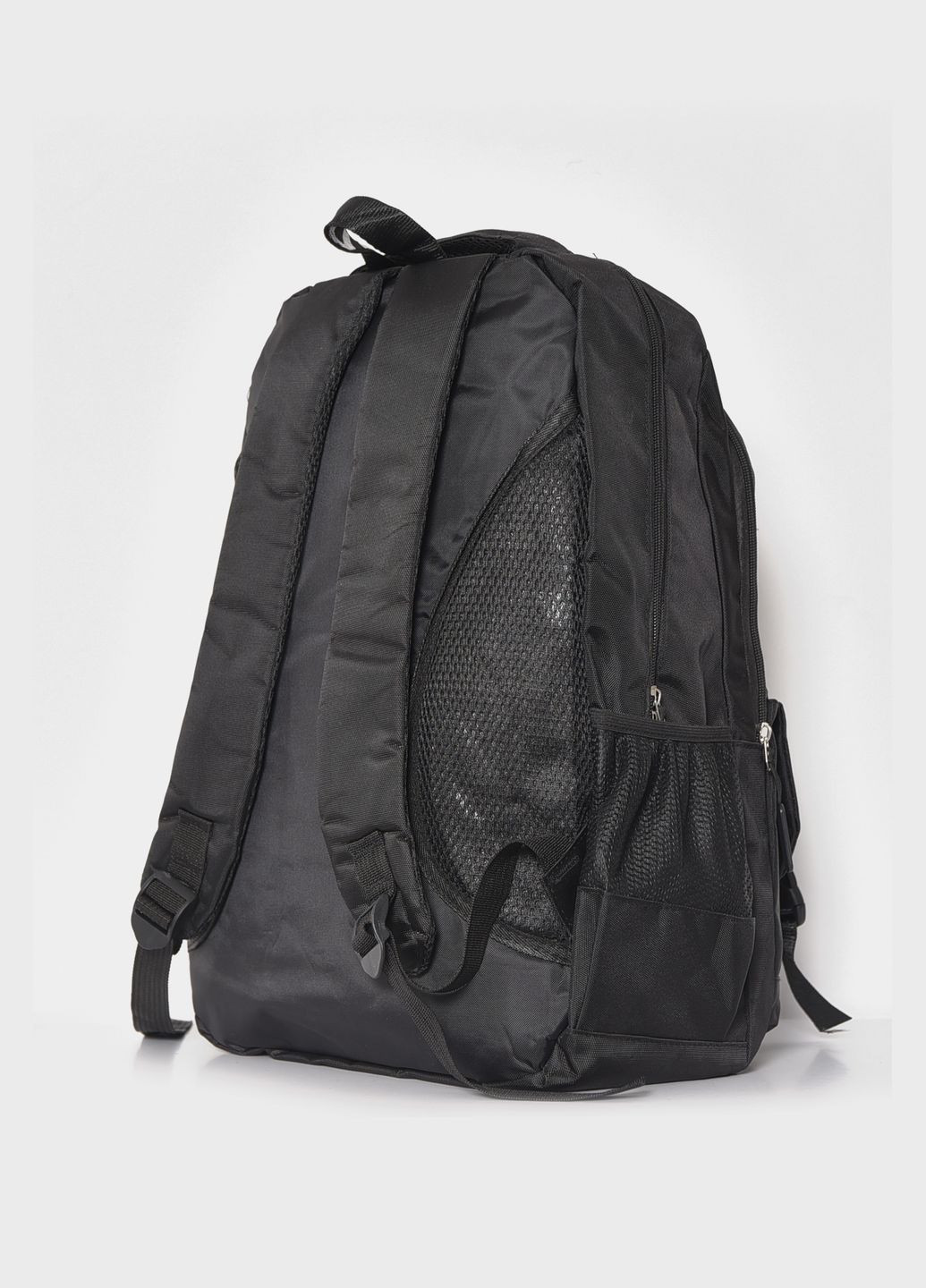 Жіночий рюкзак текстильний чорного кольору Let's Shop (280199002)