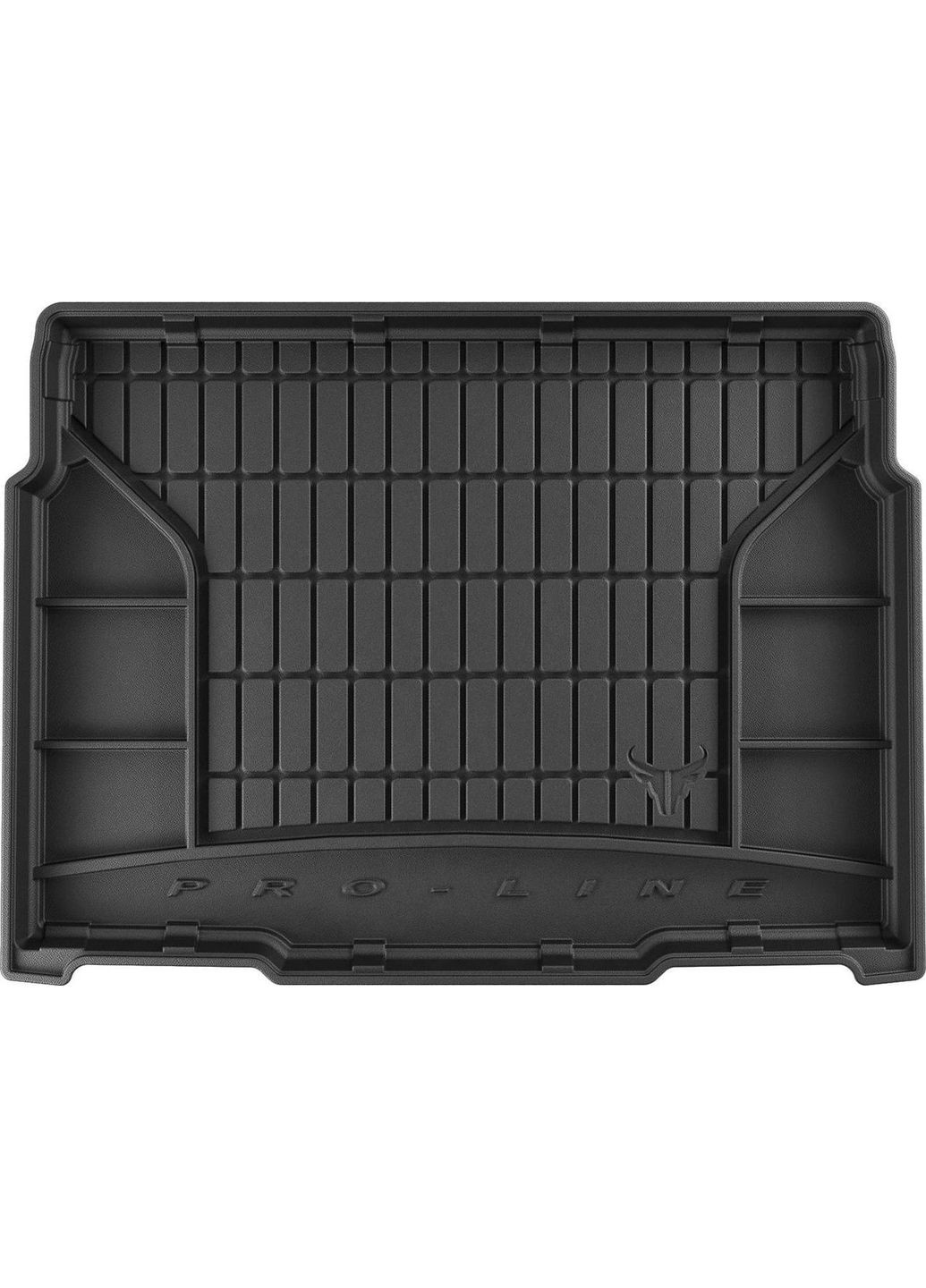 Резиновый коврик в багажник Pro-Line для Peugeot 2008 (mkII) 2019→ (с двухуровневым полом) (нижний Frogum (361239173)