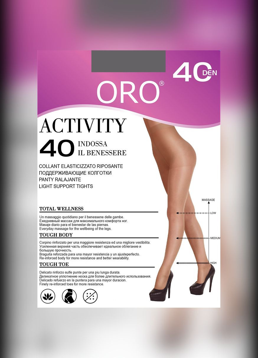 Колготки женские ACTIVITY 40 DEN bronze 7/8 ORO (302211698)