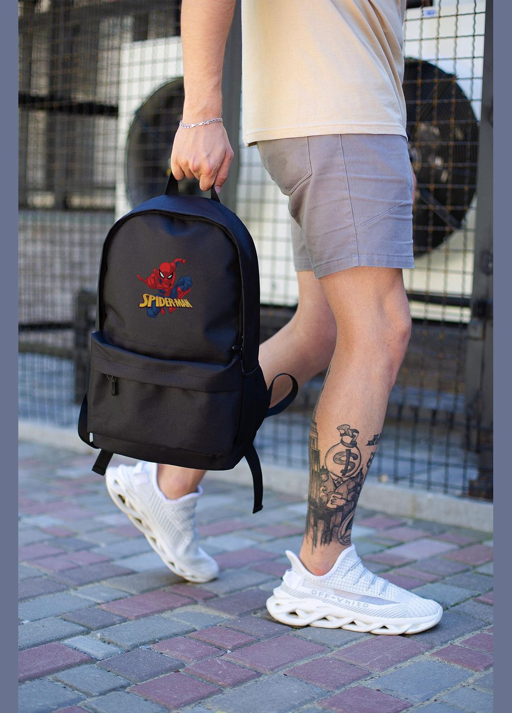 Повседневный Рюкзак Школьный Для Мальчика С Принтом Spider-Man Without (348059253)