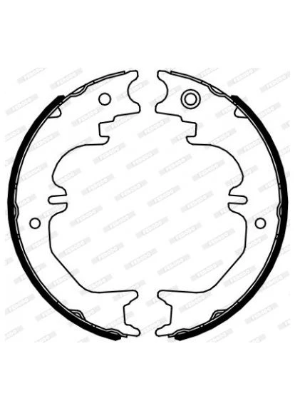 Гальмівні колодки Ferodo FSB4125 (401184970)