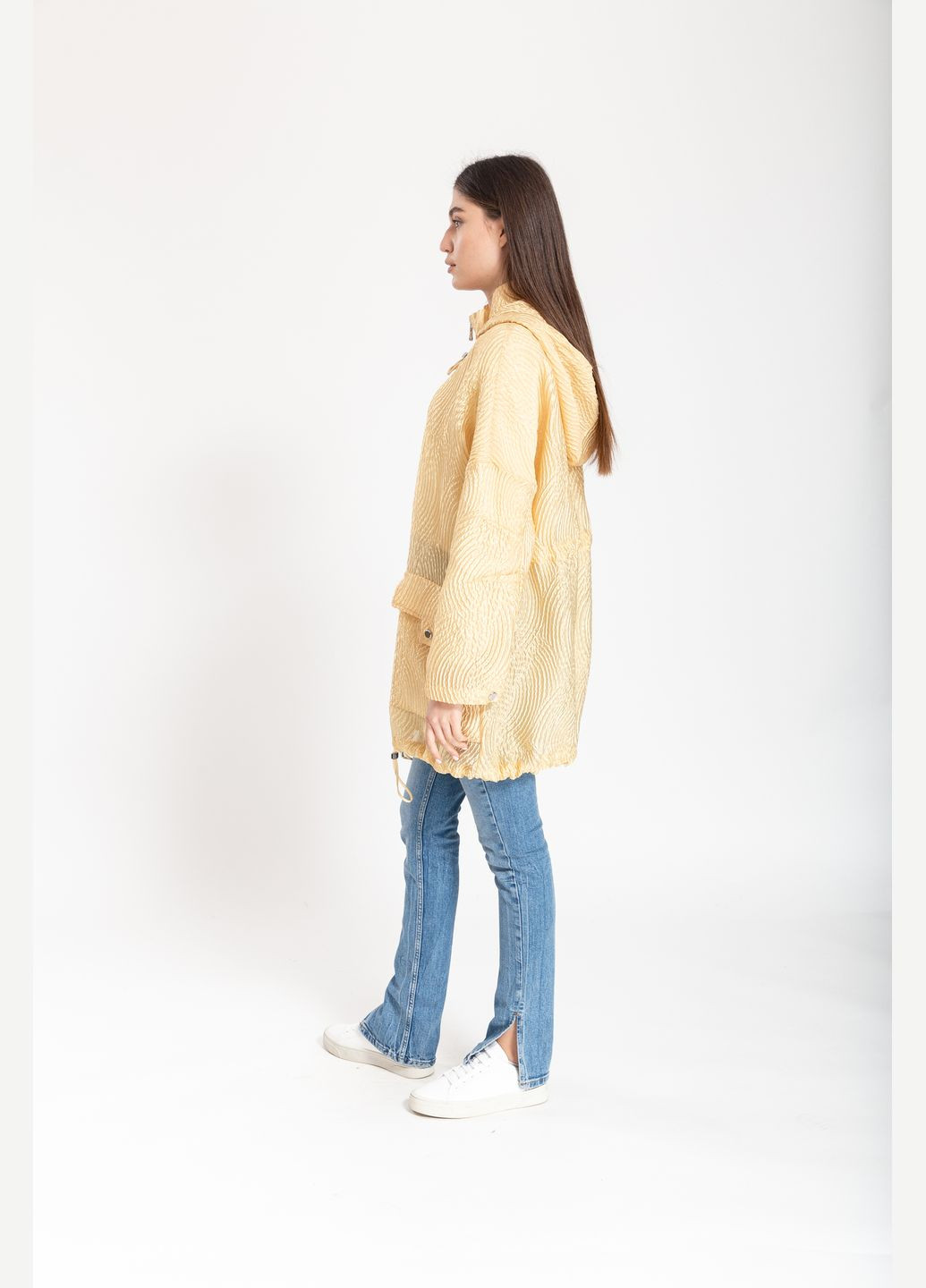 Жовта демісезонна куртка Esmeralda