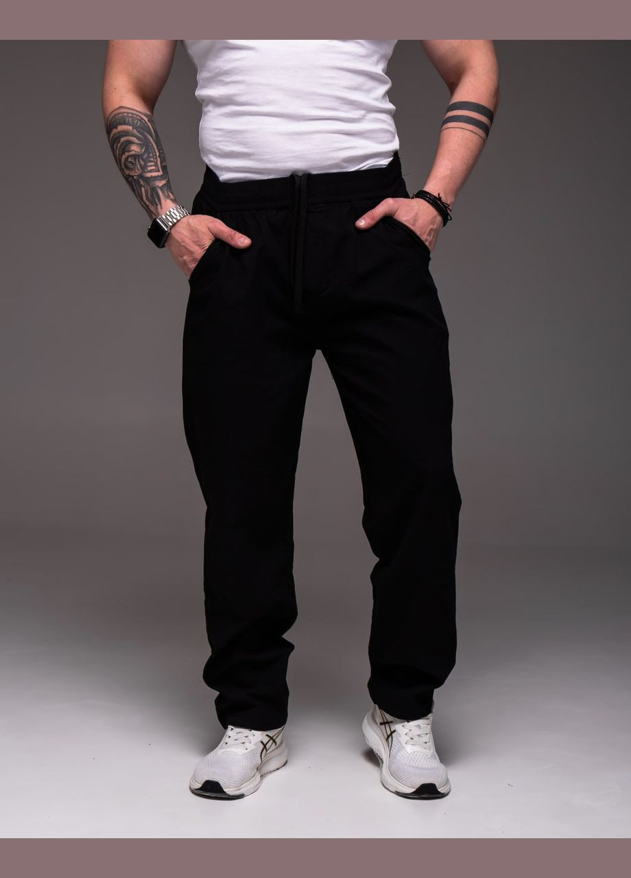 Чоловічі штани з льону Vakko (336164481)