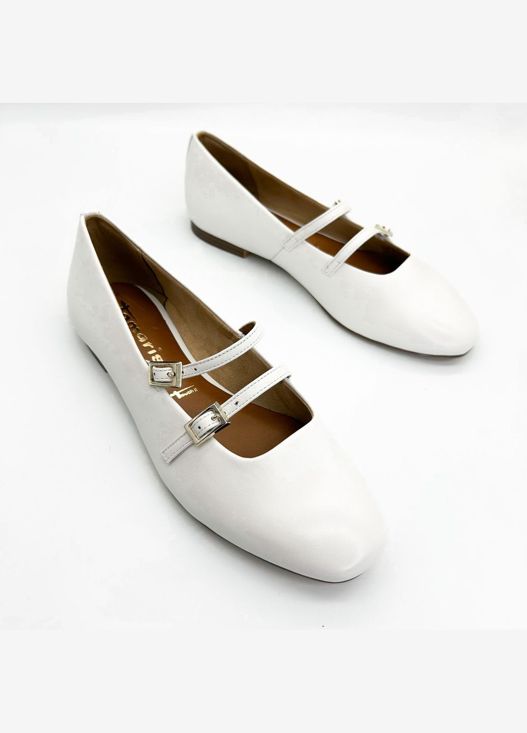 Tamaris Туфлі (р) Шкіра 0-1-1-1-22142-44-100 білий з, німеччина — (328836702)