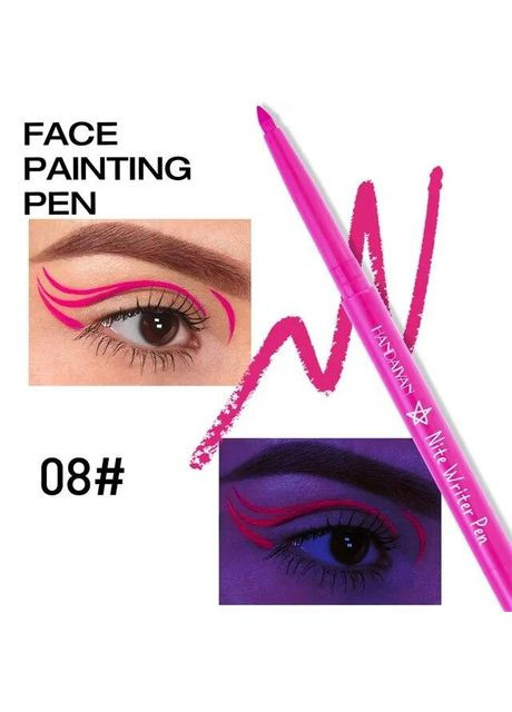 Гелевый карандаш для губ и глаз флуоресцентная светящаяся водостойкая подводка Nite Writer Pen №07 Handaiyan (285111097)