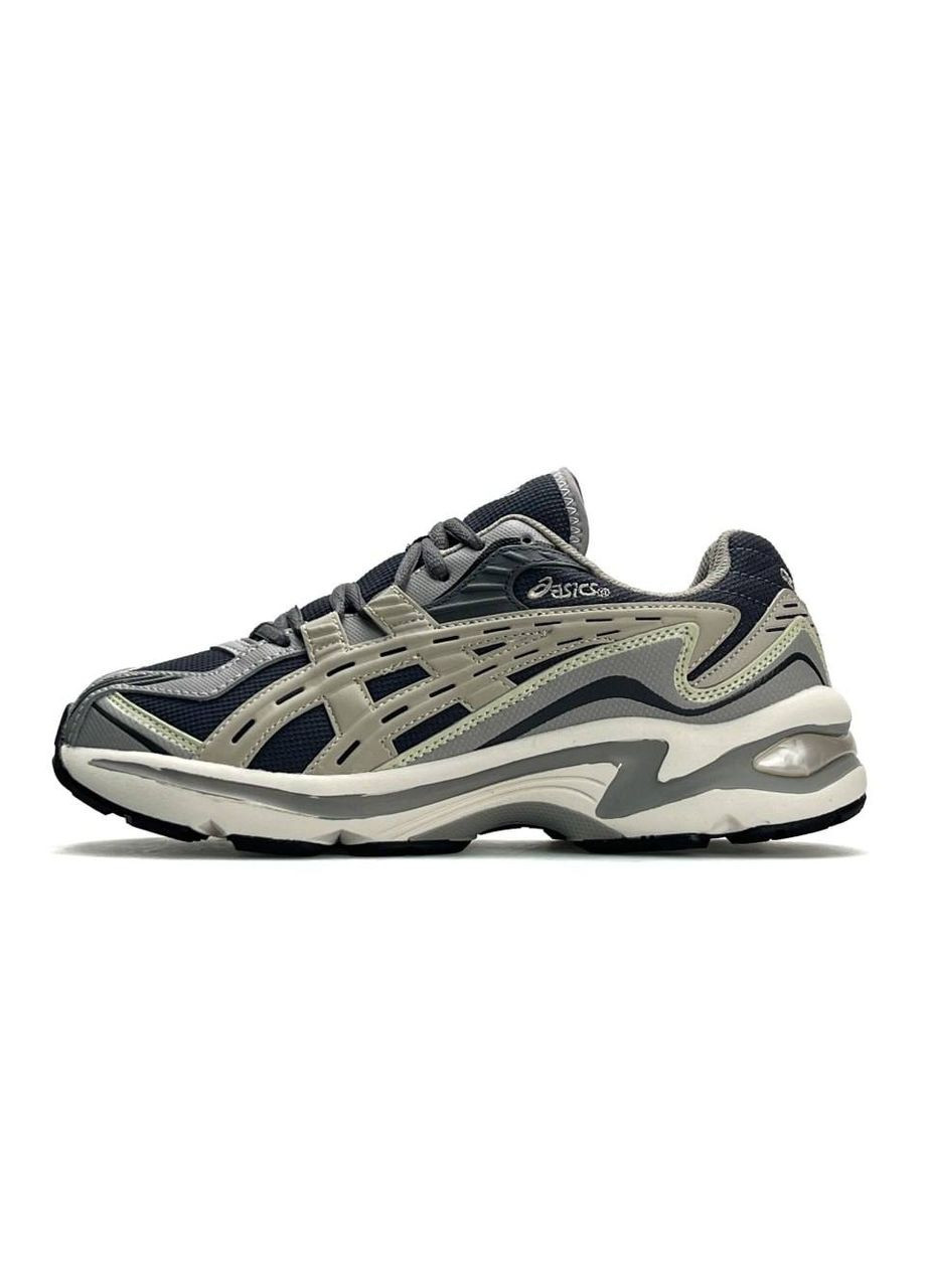Серые демисезонные кроссовки мужские asics No Brand Gel-Preleus GTX Grey