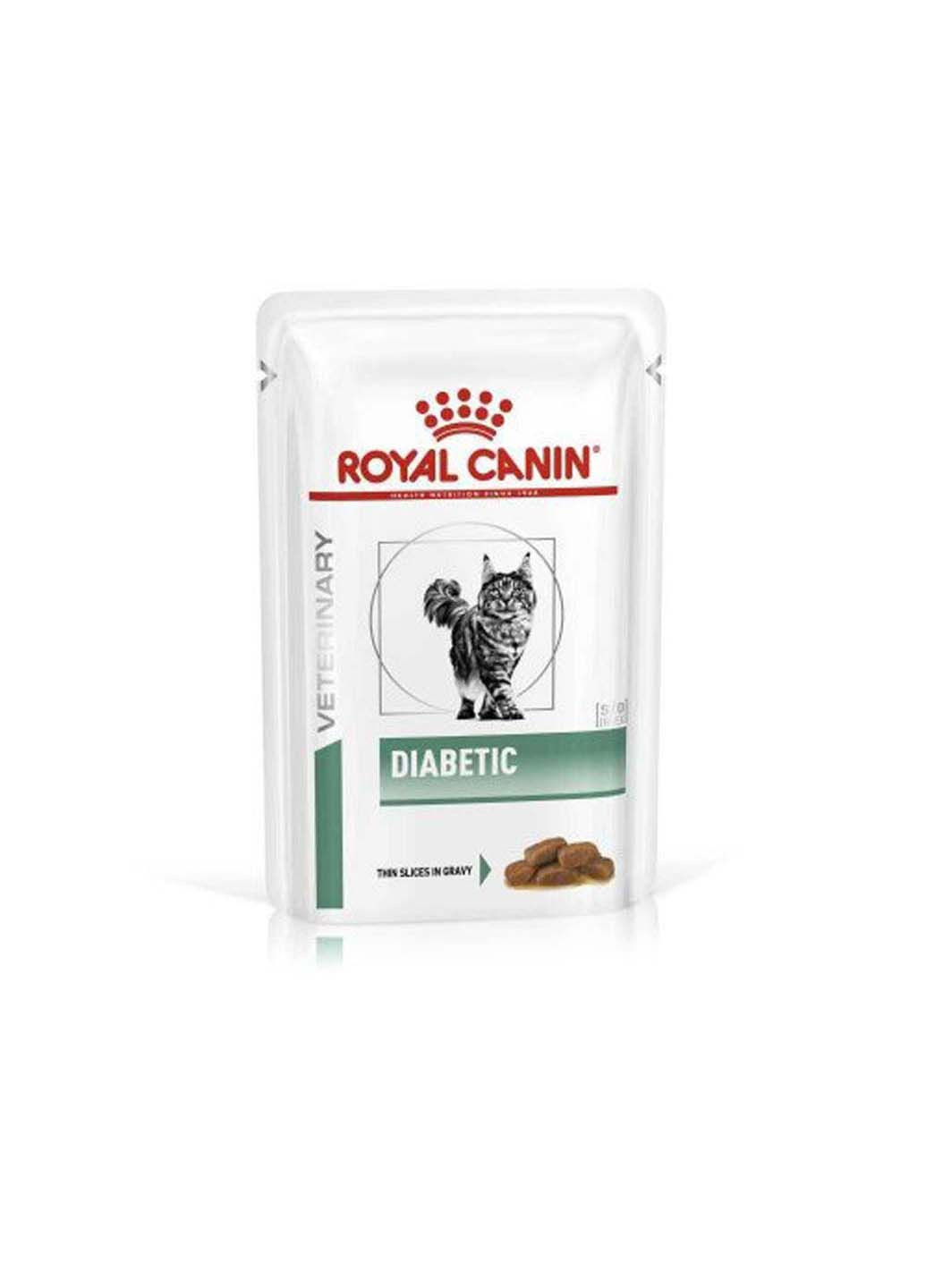 Влажный корм Diabetic при саxарном диабете у кошек 85 г Royal Canin (286472505)