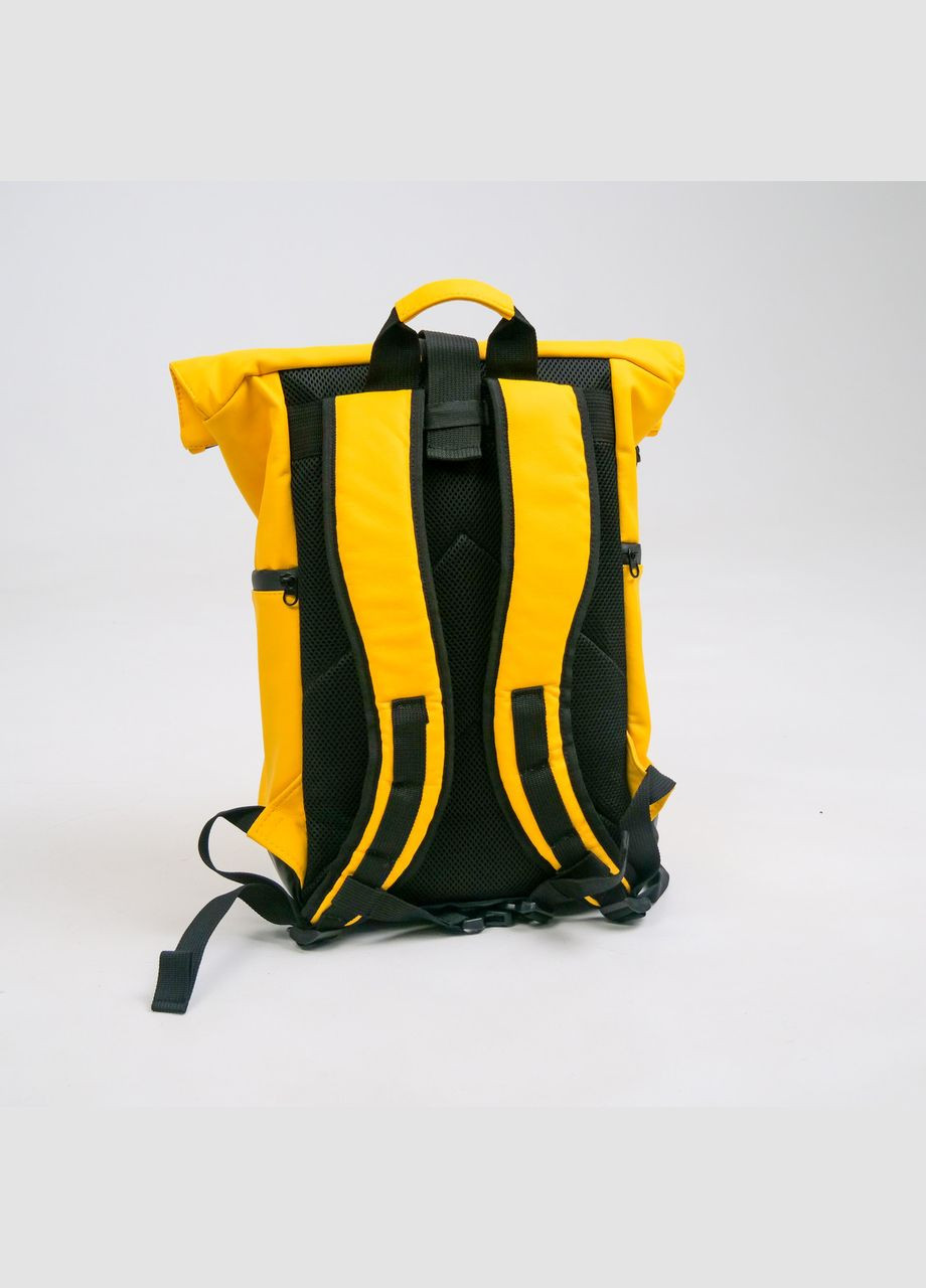 Женский яркий рюкзак роллтоп Rolltop желтый цвет ToBeYou premium (293247120)