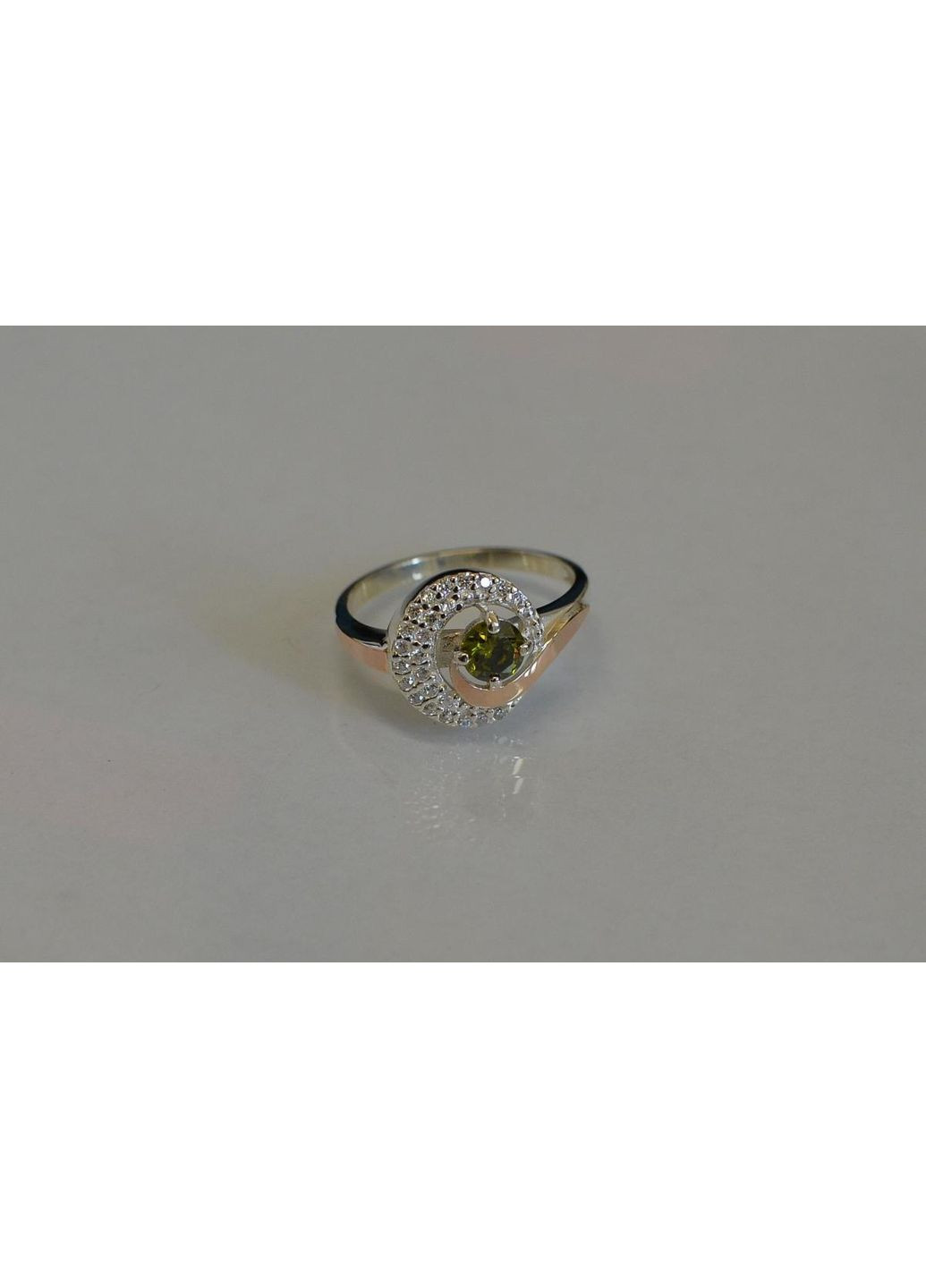 Серебряная кольца с золотыми напайками Silver Style (367268405)