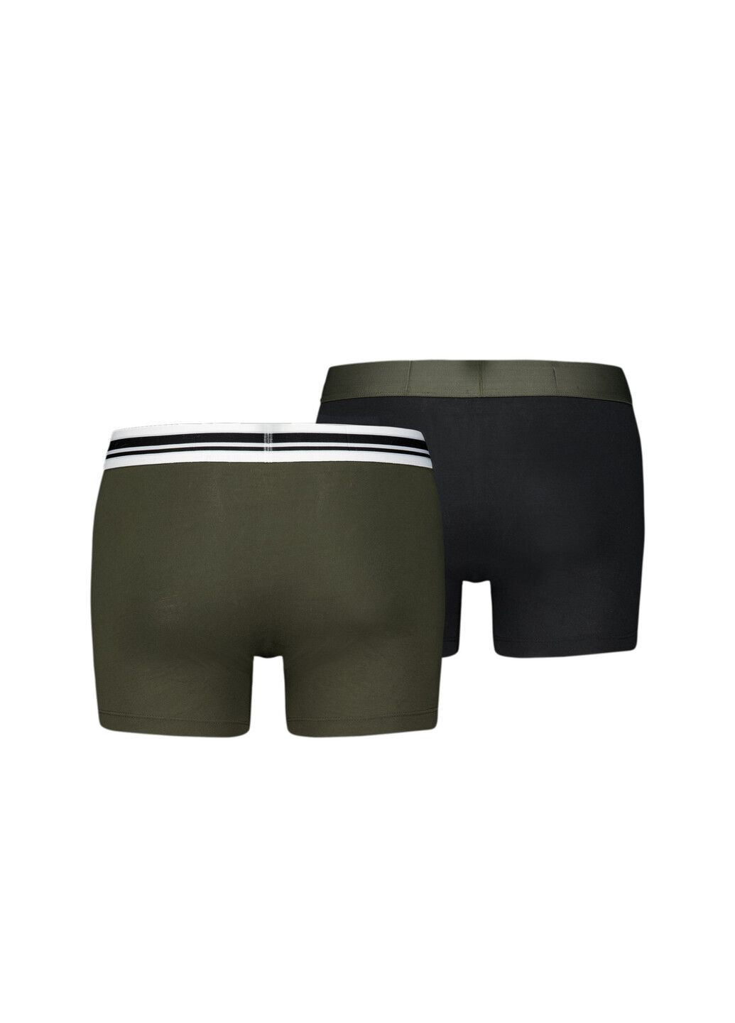 Мужское нижнее белье Placed Log Boxer Shorts 2 Pack Puma (283323544)